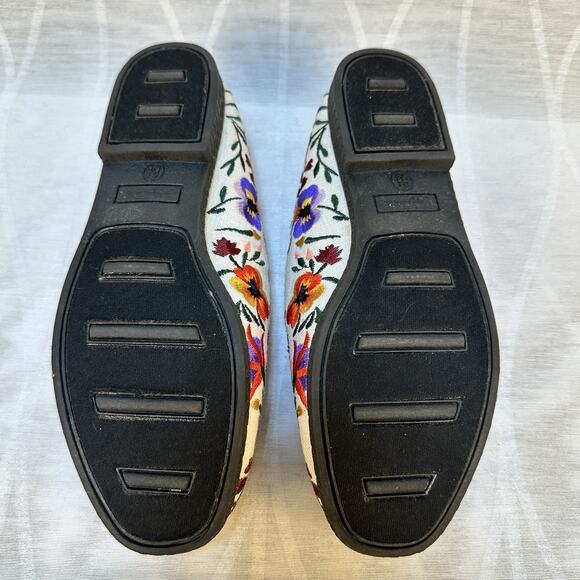 Lucy Pereda sz 6.5 Bunch Berry‎ Slip On Mule Floral Embroidered Comfy Shoes - Picture 6 of 6